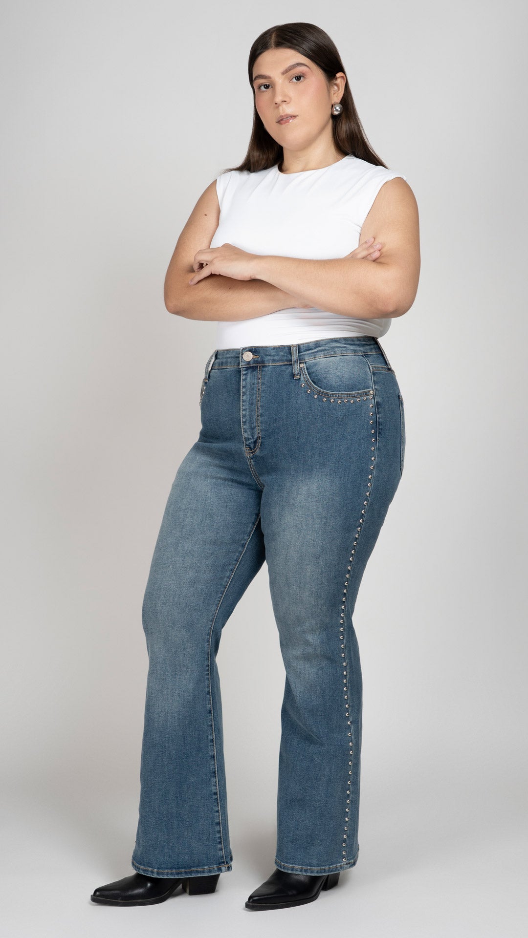 Pantalón Flare Curvy Balam BL7730