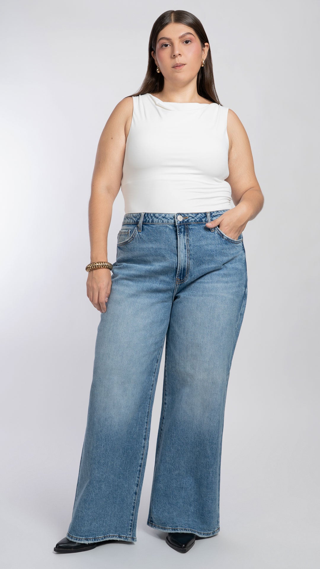 Pantalón Vintage Loose Curvy Balam BL7737