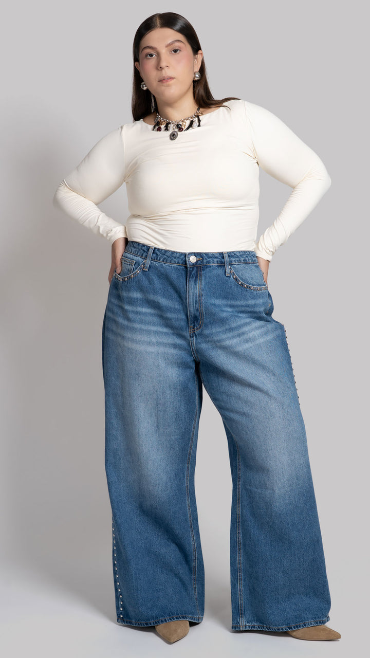 Pantalón Vintage Loose Curvy Balam BL7756
