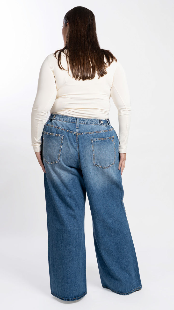 Pantalón Vintage Loose Curvy Balam BL7756