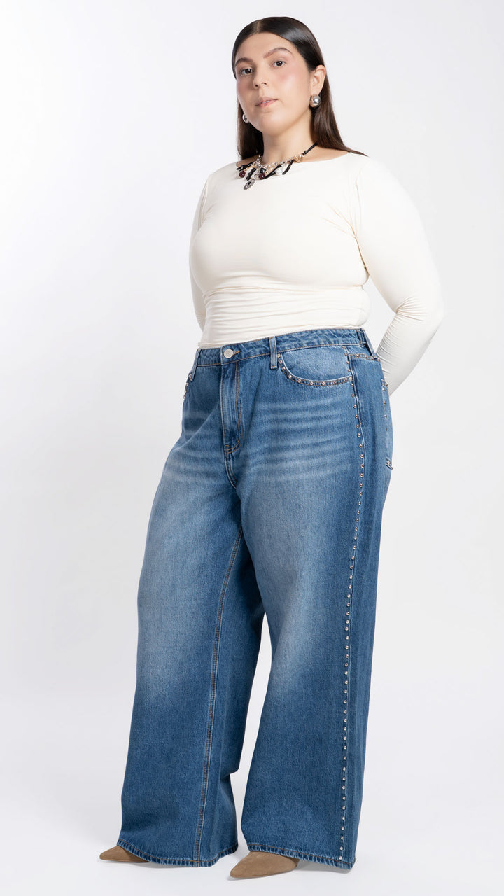 Pantalón Vintage Loose Curvy Balam BL7756