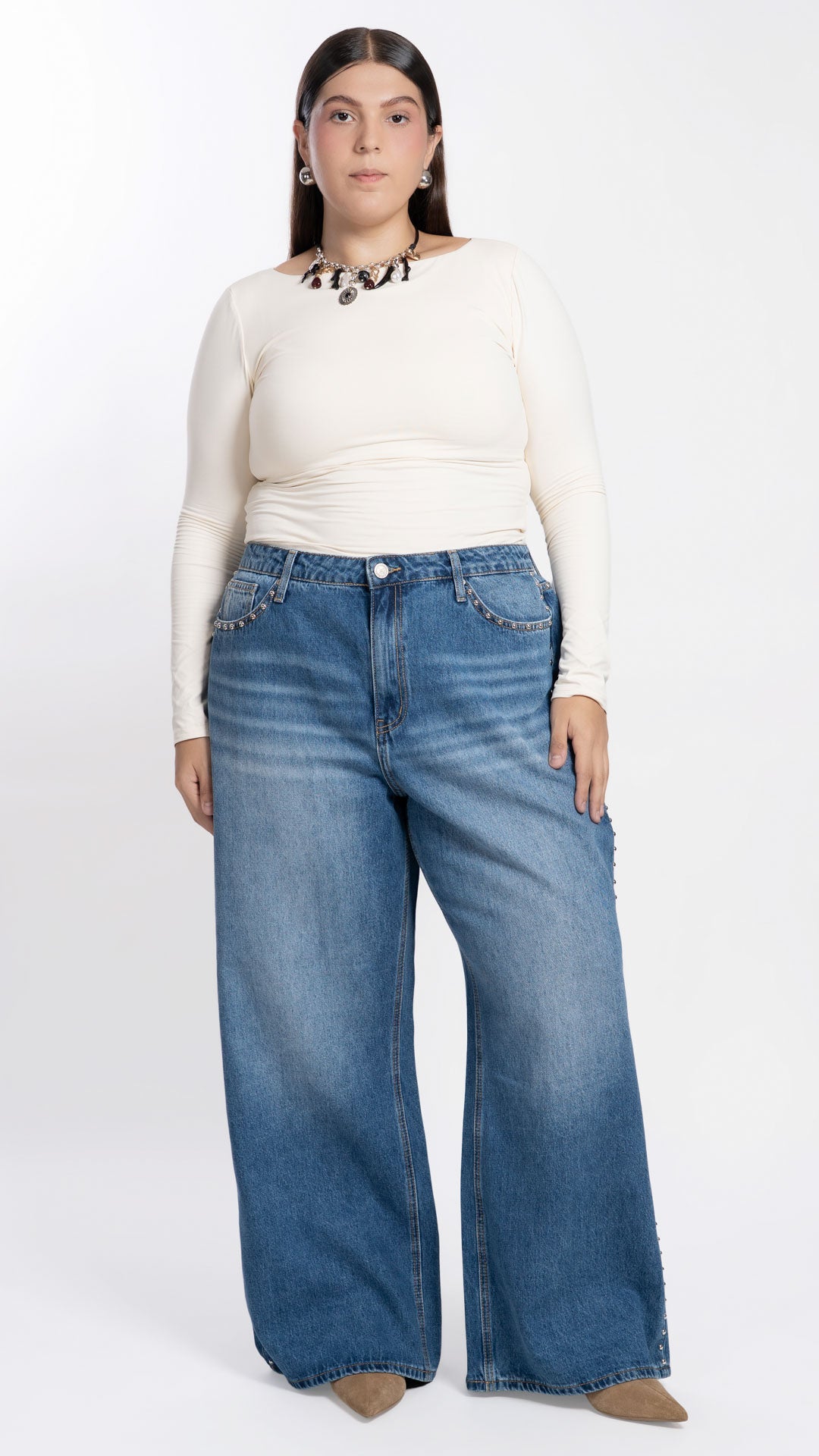 Pantalón Vintage Loose Curvy Balam BL7756