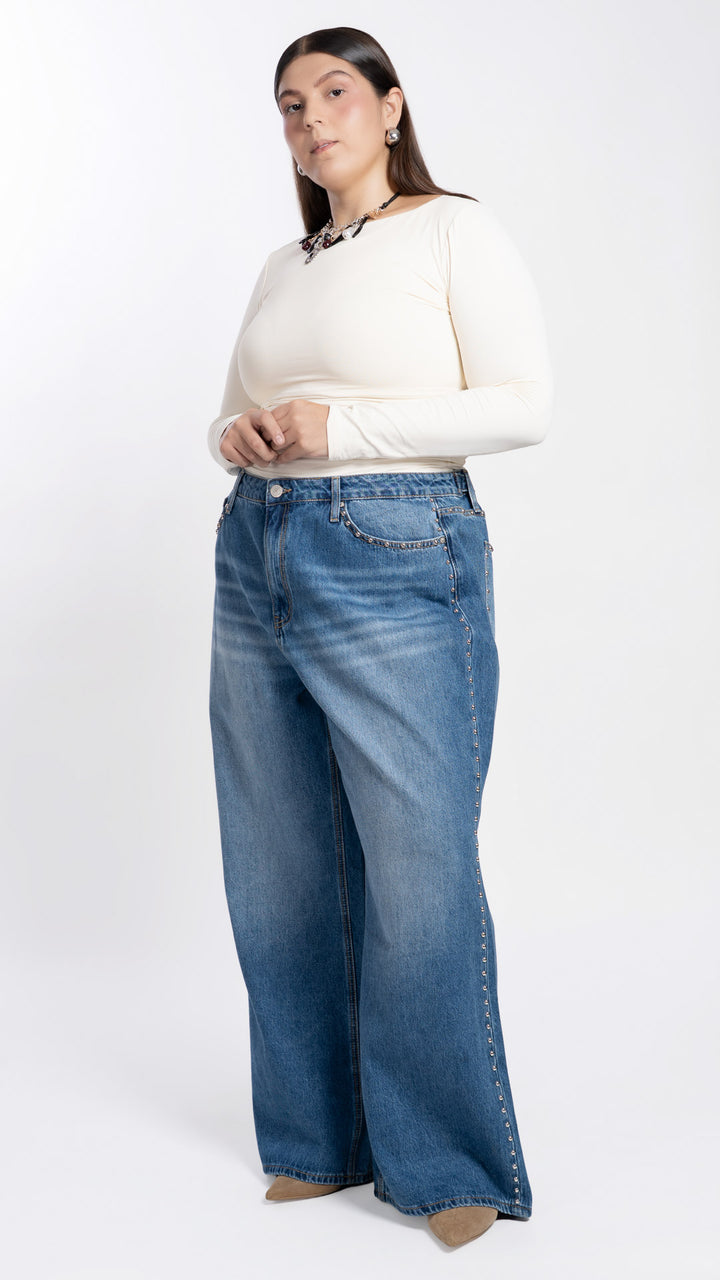 Pantalón Vintage Loose Curvy Balam BL7756