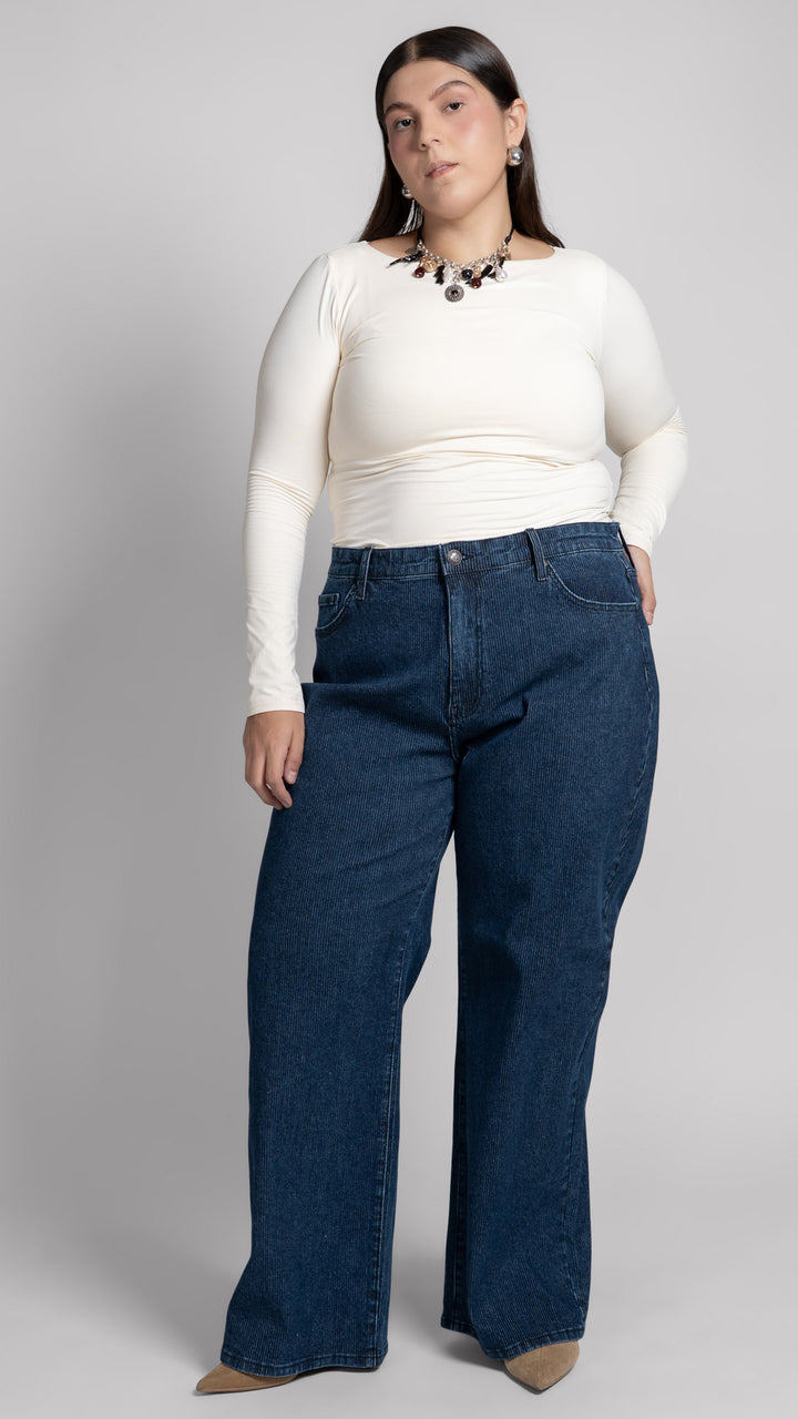 Pantalón Wide Leg Curvy Balam BL7762