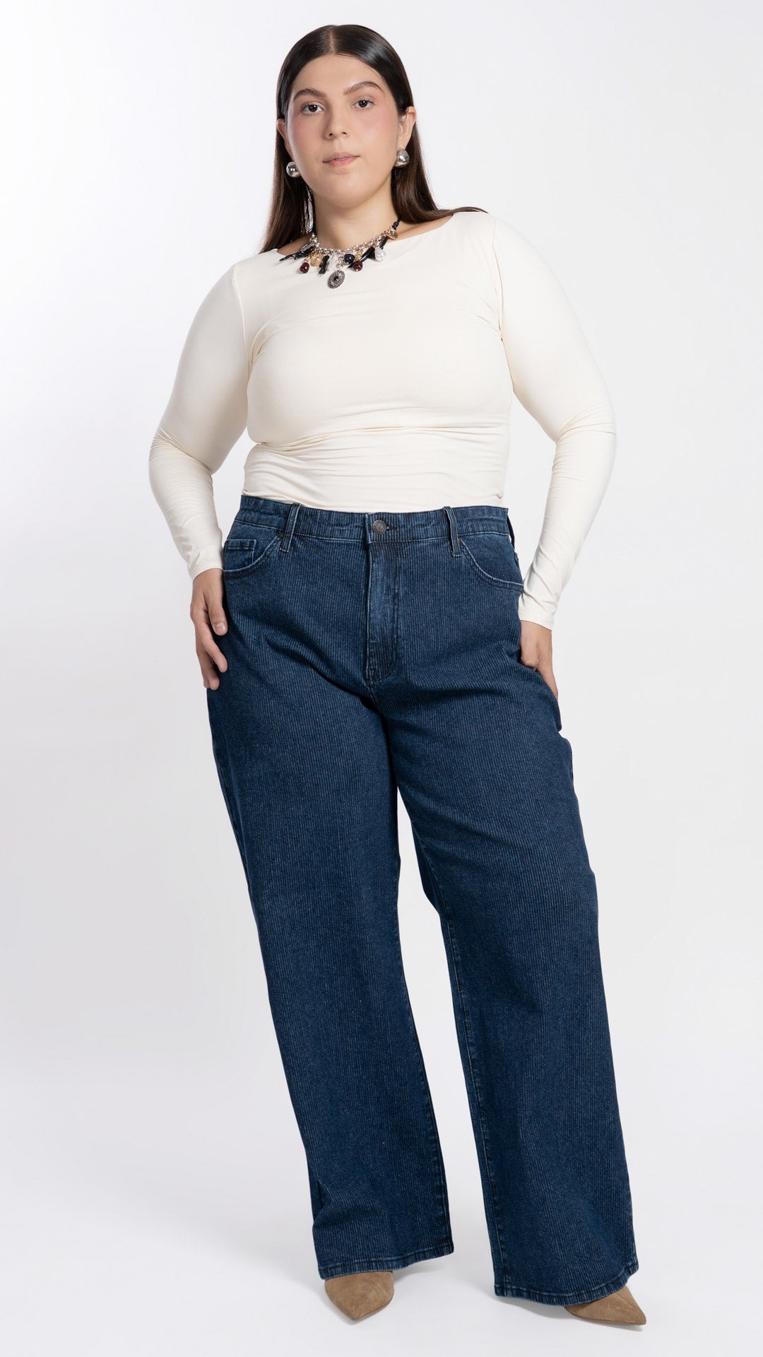 Pantalón Wide Leg Curvy Balam BL7762