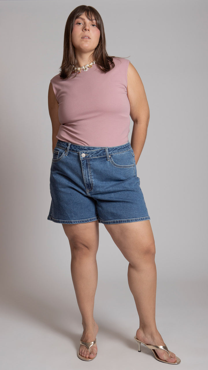 Short Loose Mom Curvy Balam BL7355