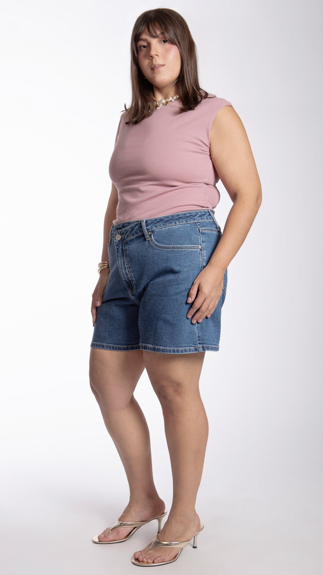 Short Loose Mom Curvy Balam BL7355