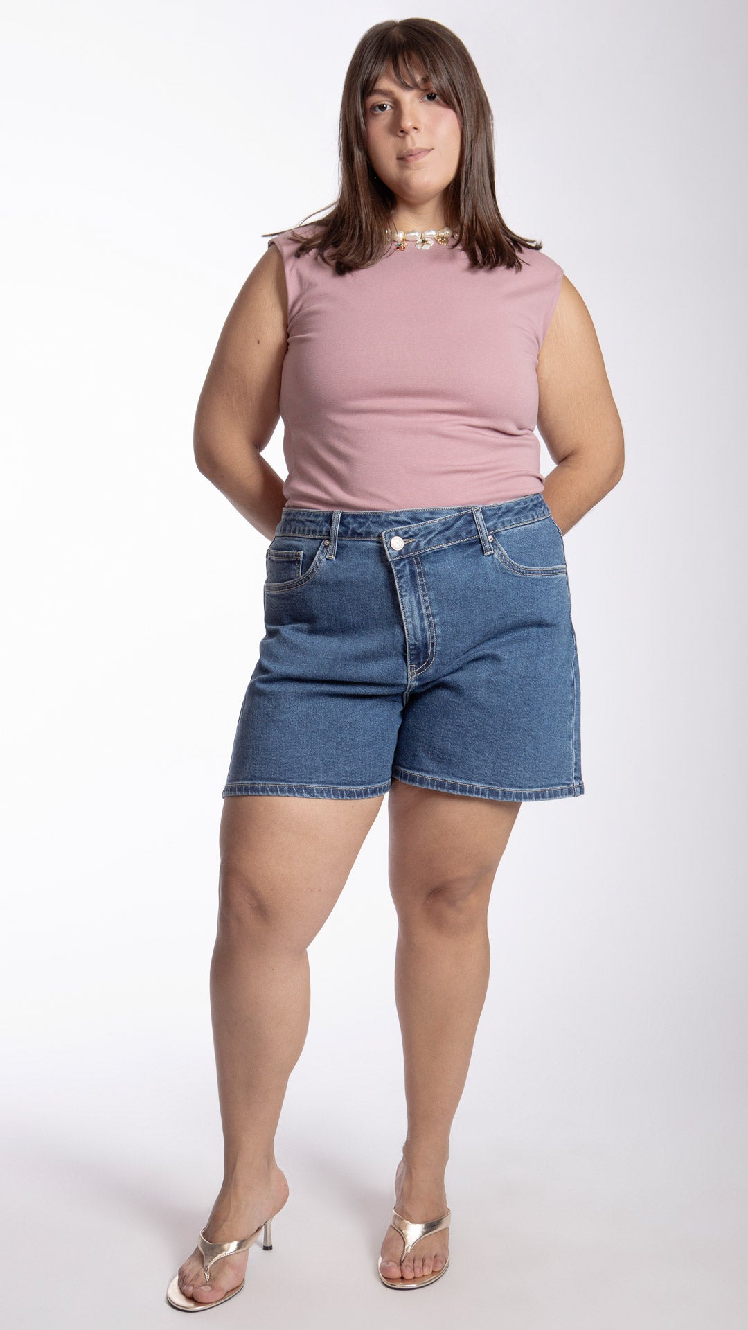 Short Loose Mom Curvy Balam BL7355