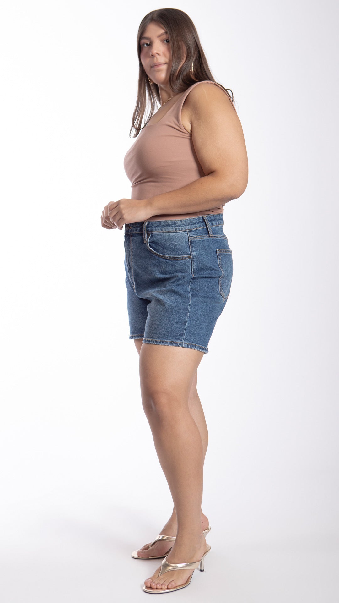 Short Loose Mom Curvy Balam BL7357