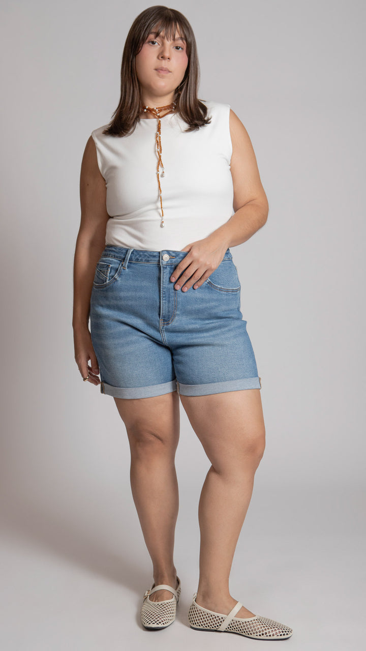 Short High Rise Curvy Balam BL7375