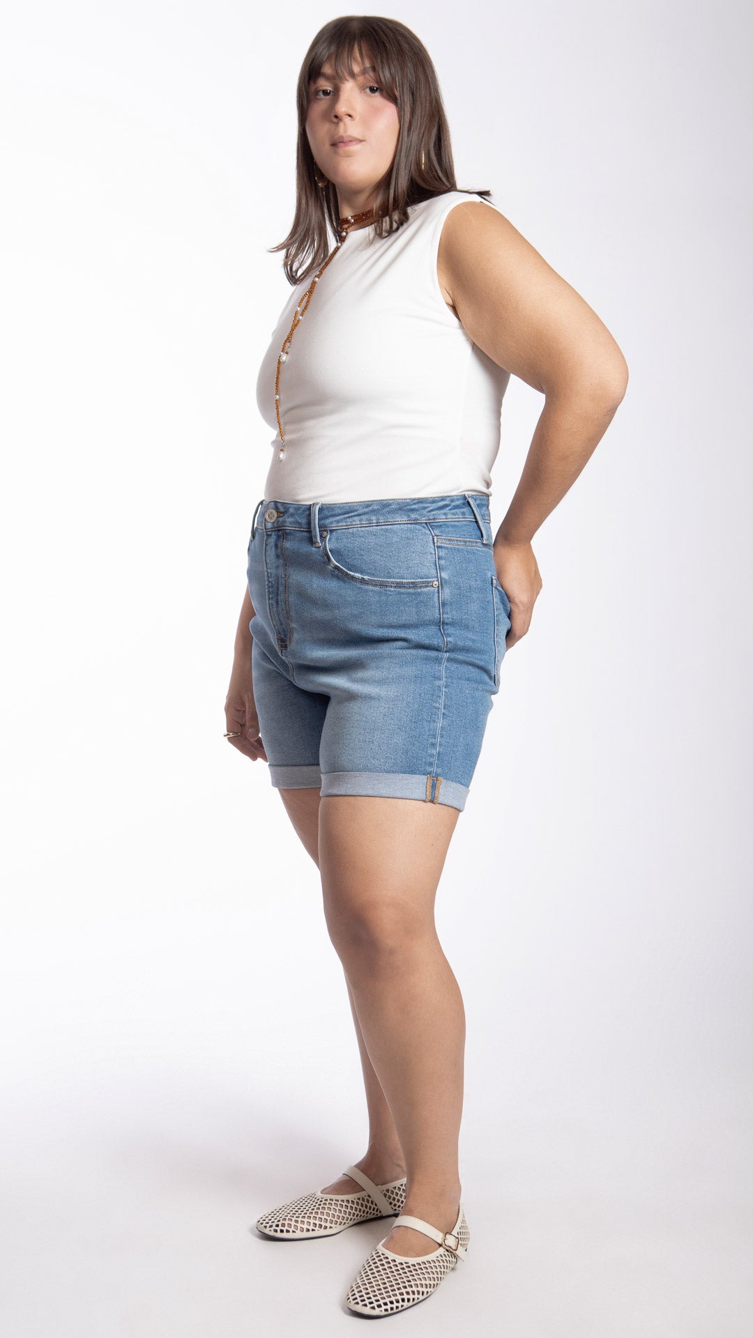 Short High Rise Curvy Balam BL7375