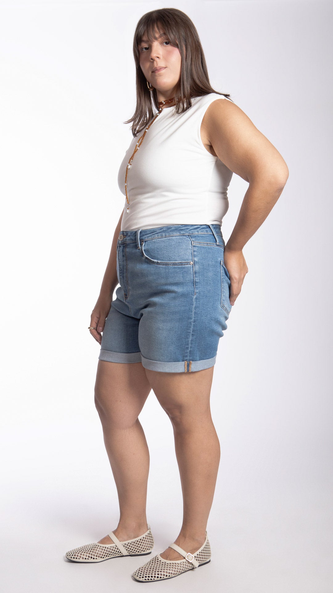 Short High Rise Curvy Balam BL7375