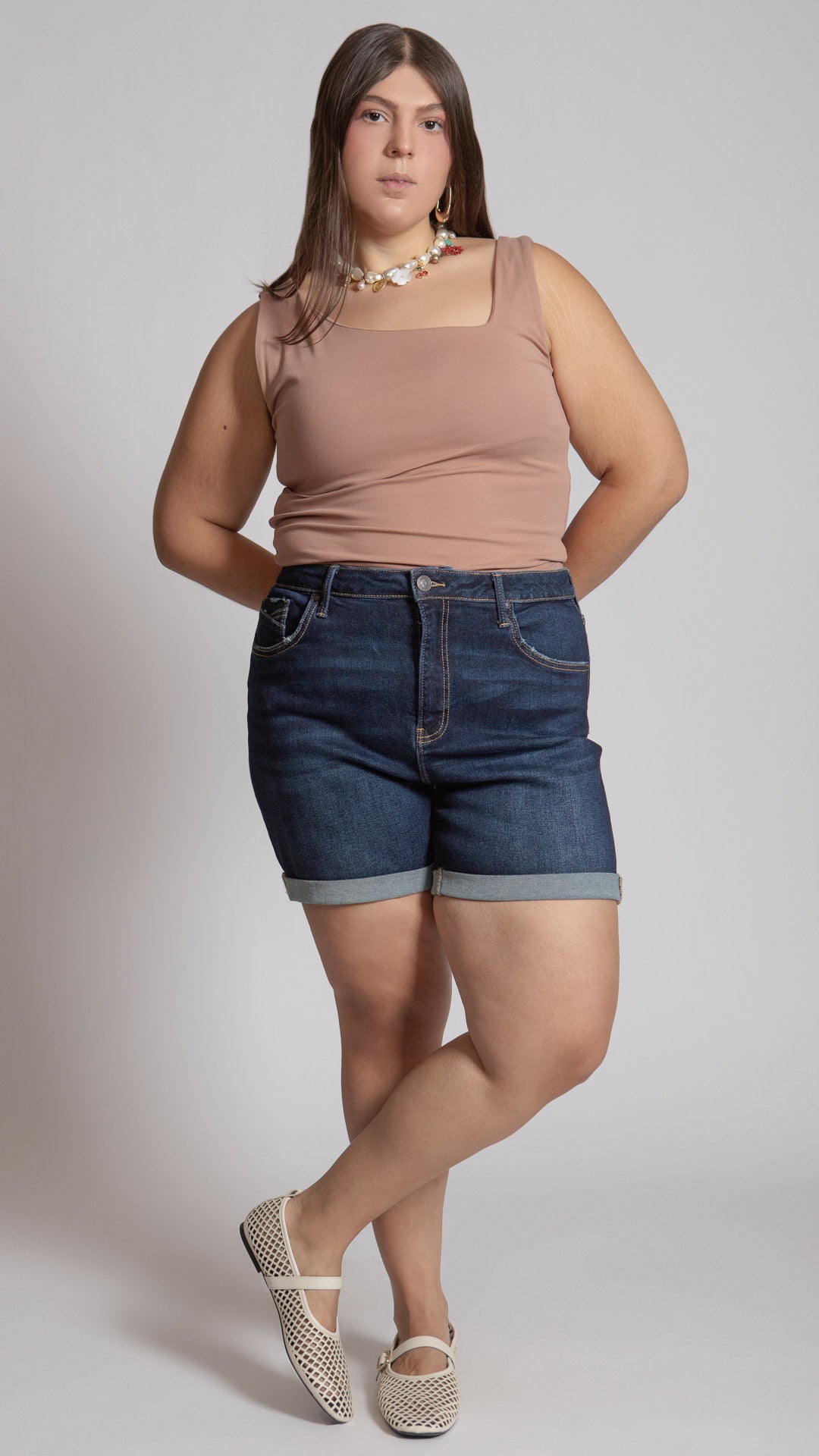 Short High Rise Curvy Balam BL7375