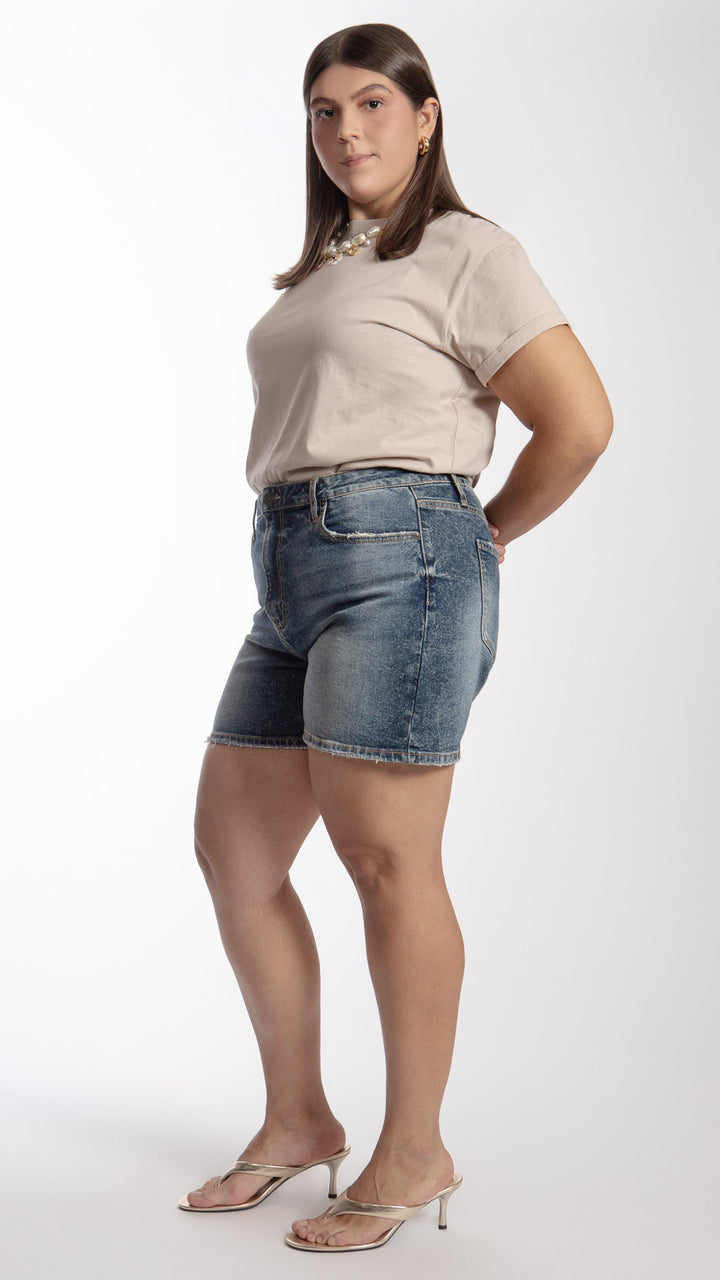 Short Loose Mom Curvy Balam BL7402