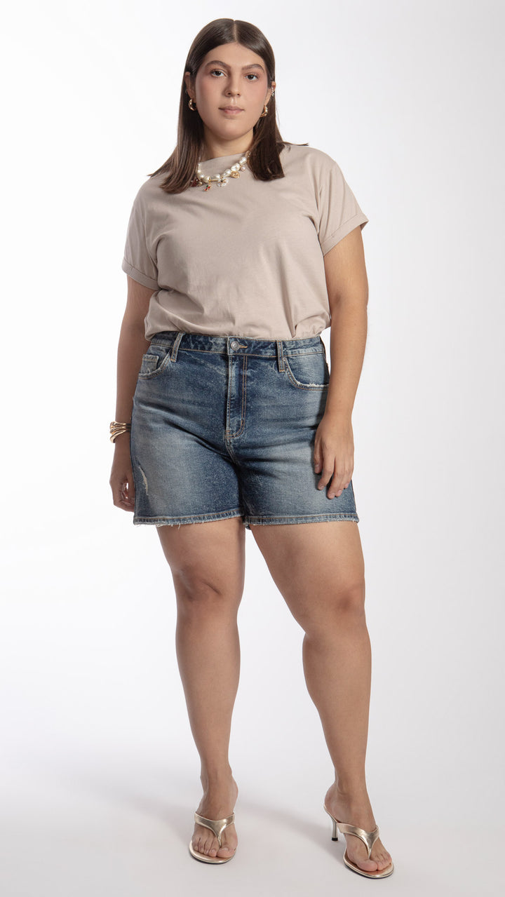 Short Loose Mom Curvy Balam BL7402