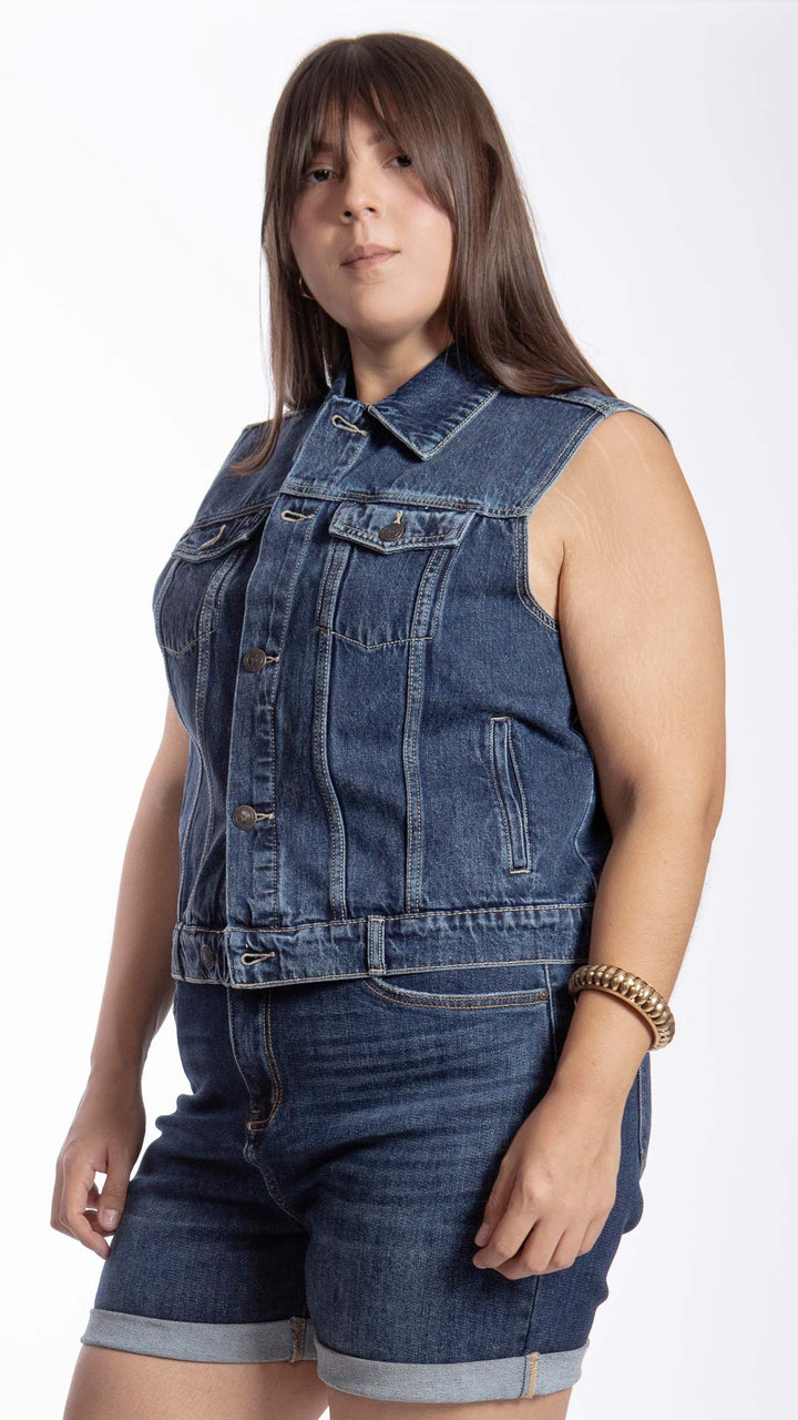 Chaleco Crop Curvy Balam BL7433