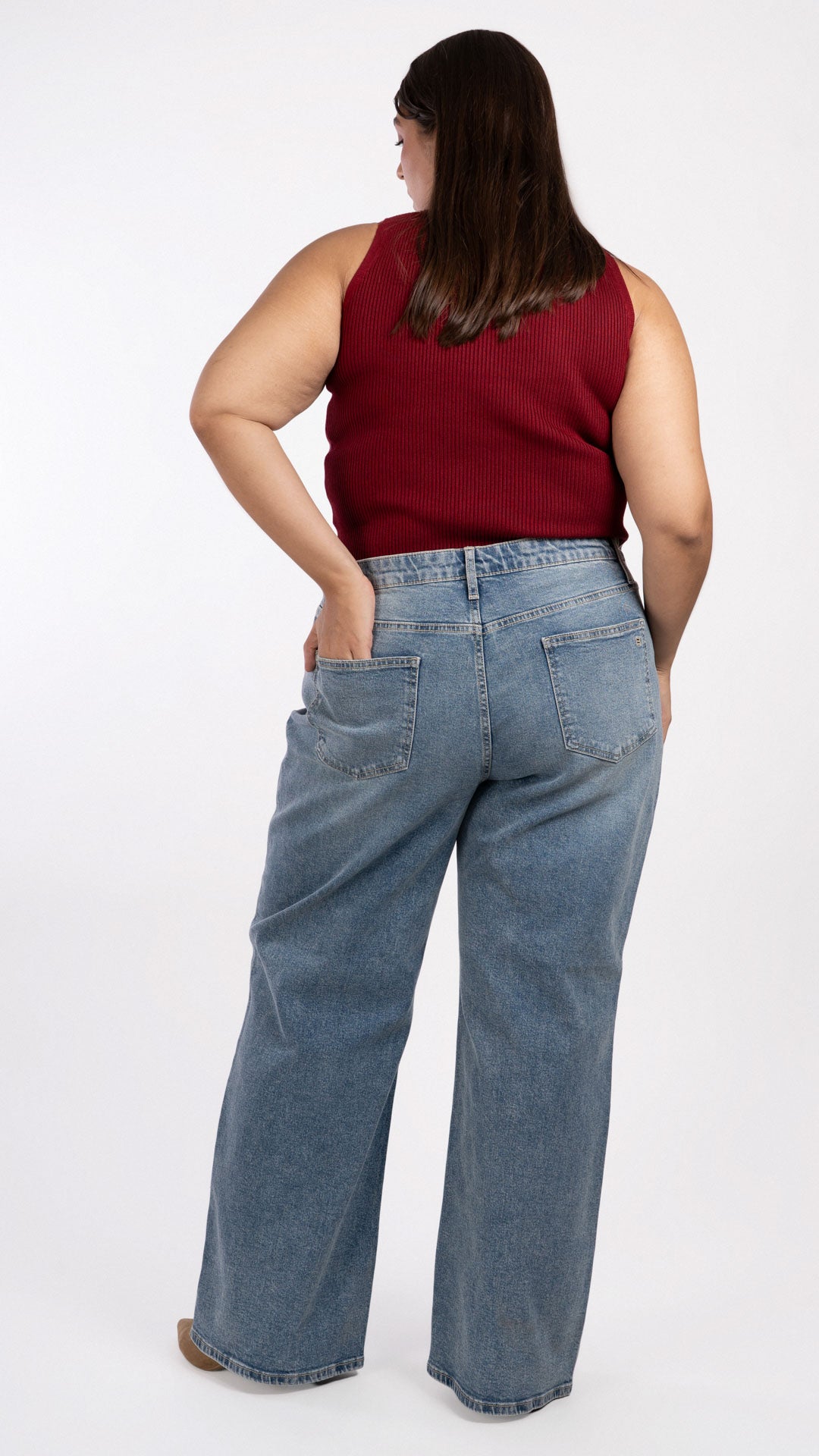 Pantalón Wide Leg Wide Leg Curvy Balam BL7091