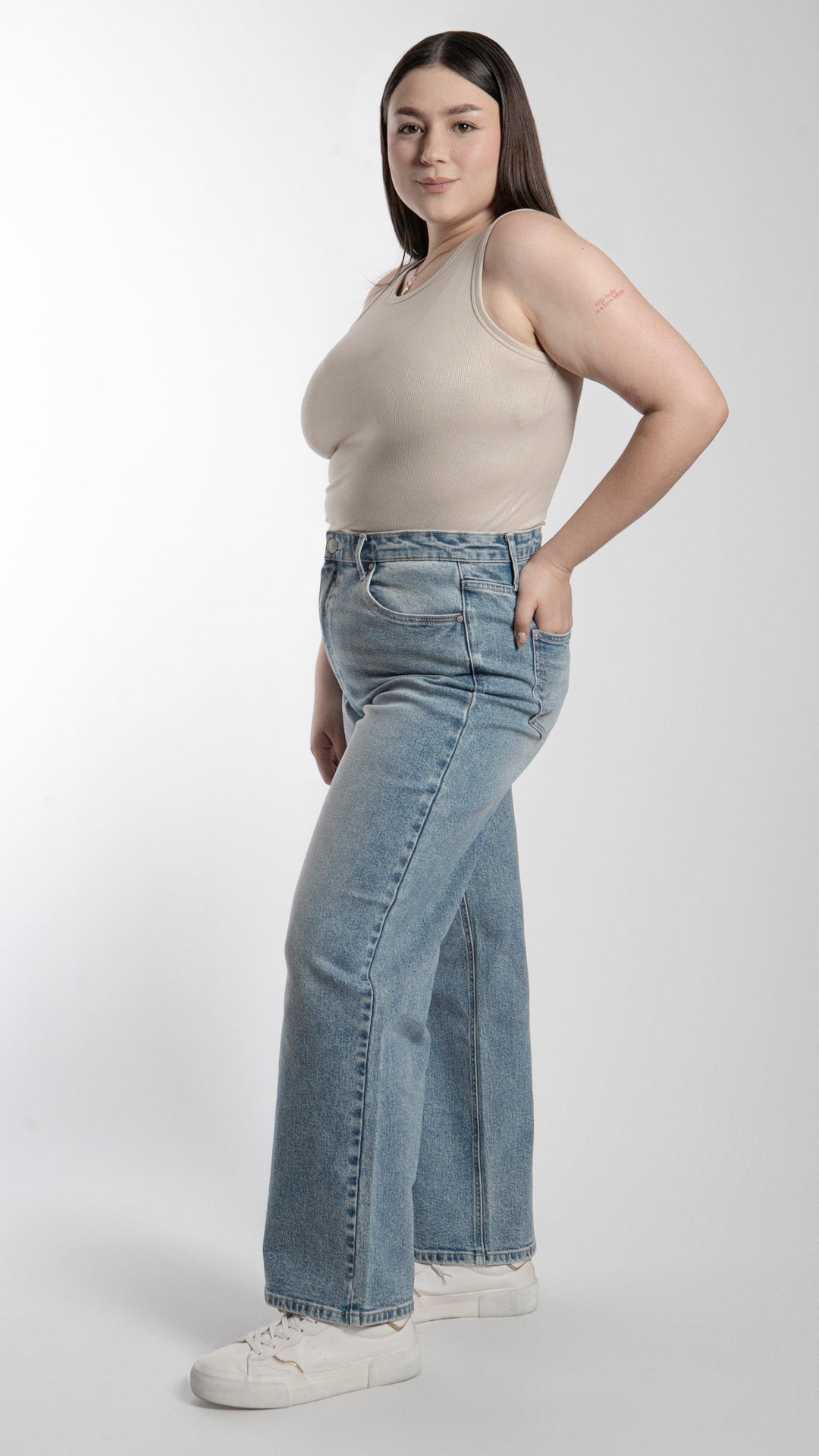 Pantalón Wide Leg Curvy Balam BL7091