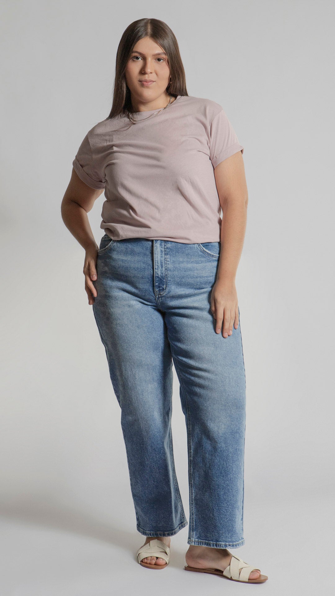 Pantalón Straight Curvy Balam BL7015