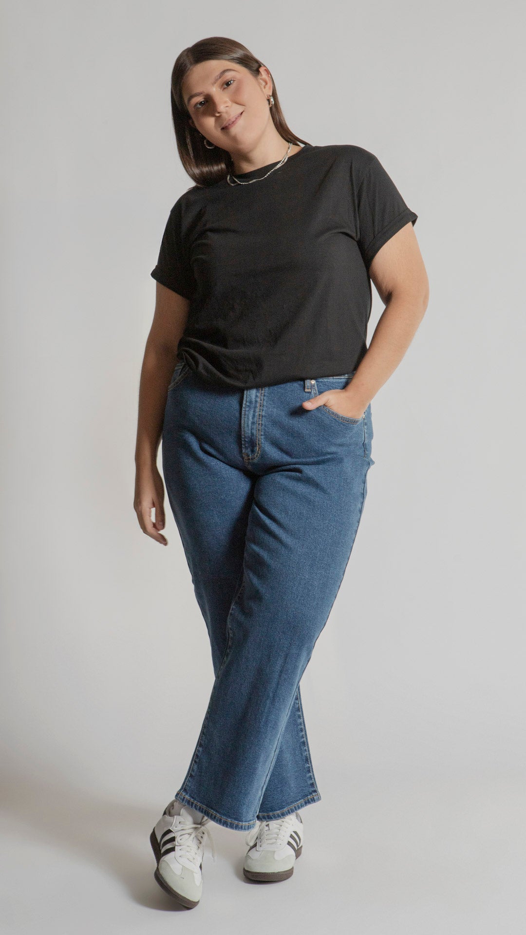 Pantalón Straight Curvy Balam BL7074