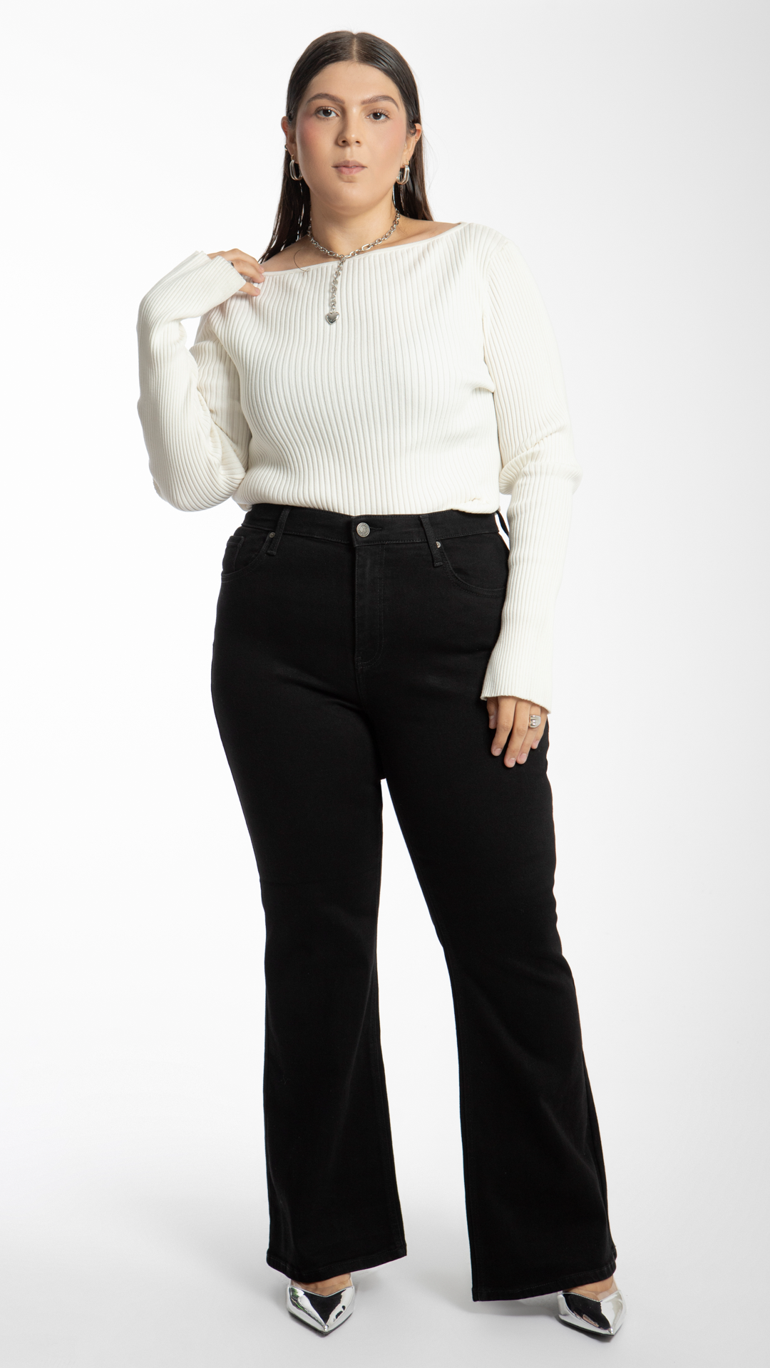 Pantalón Flare Curvy Balam BL6780