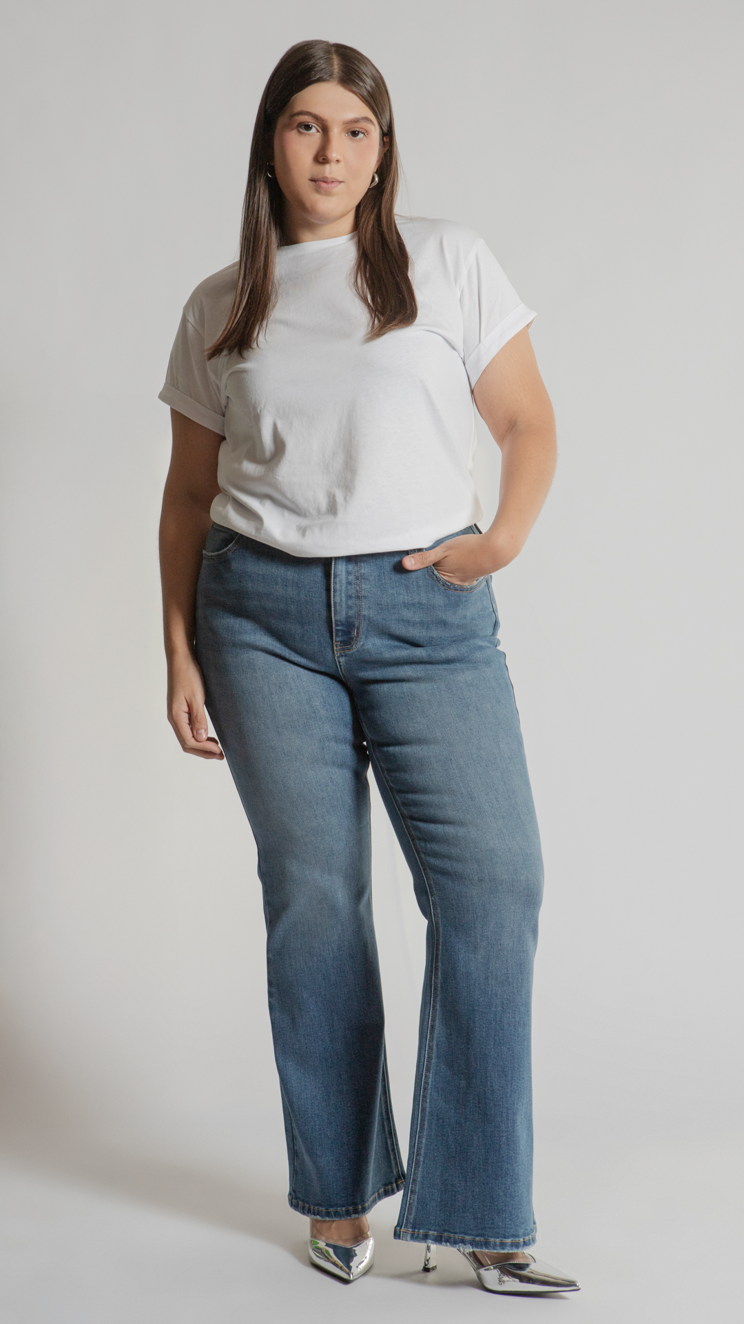Pantalón Flare Curvy Balam BL7039