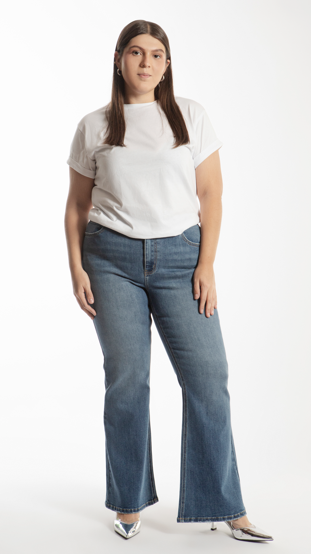 Pantalón Flare Curvy Balam BL7039