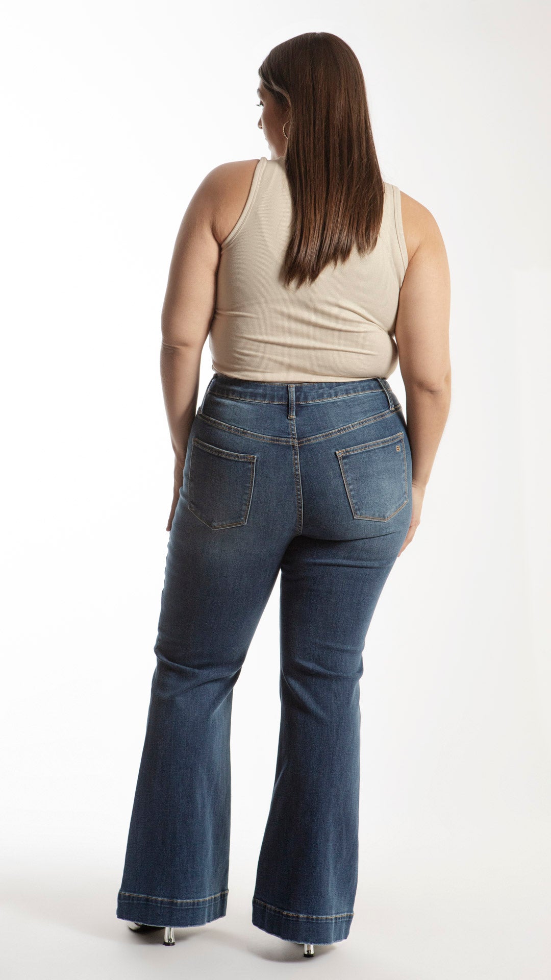 Pantalón Flare Curvy Balam BL7041