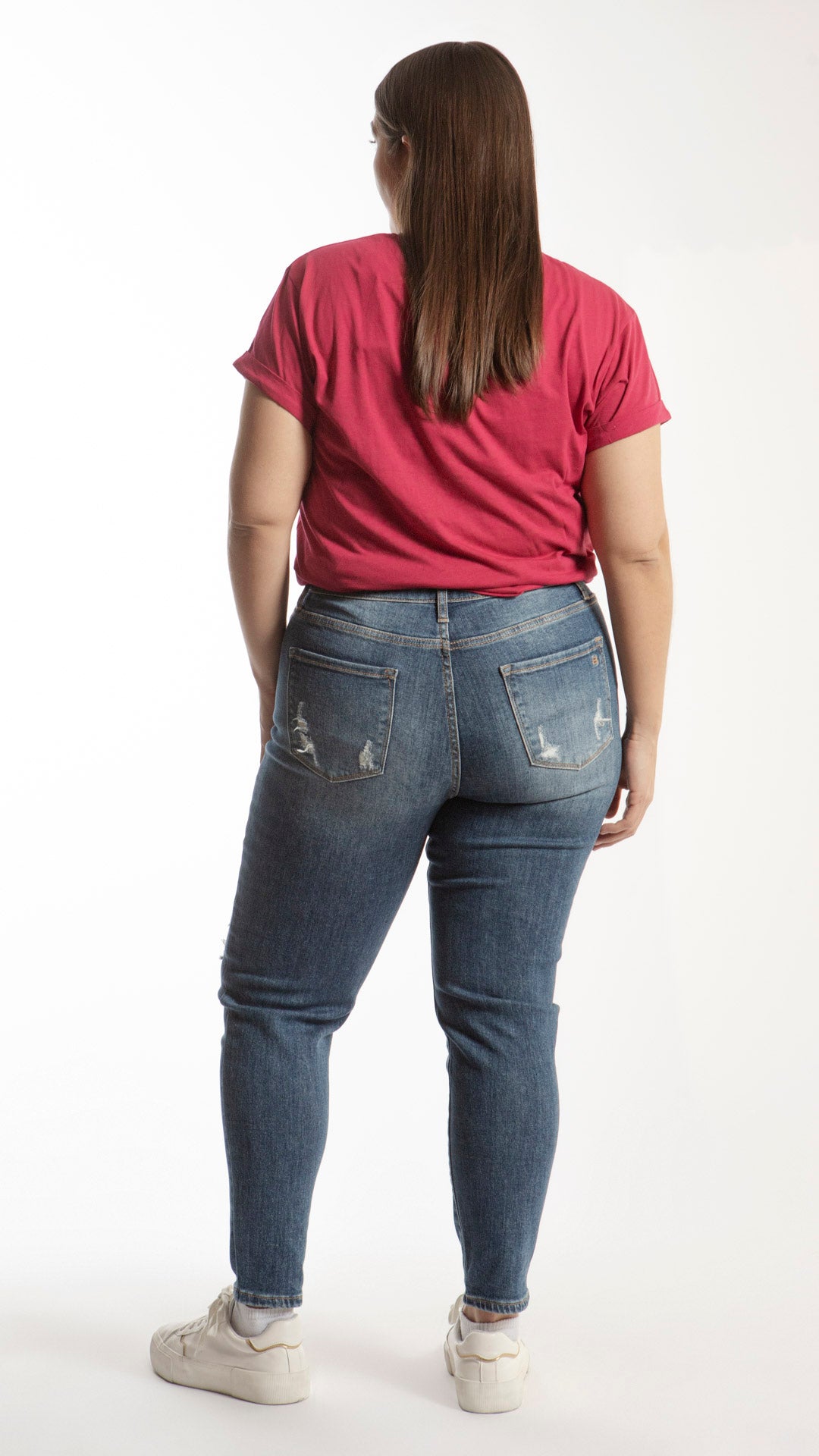 Pantalón High Rise Skinny Curvy Balam BL7083
