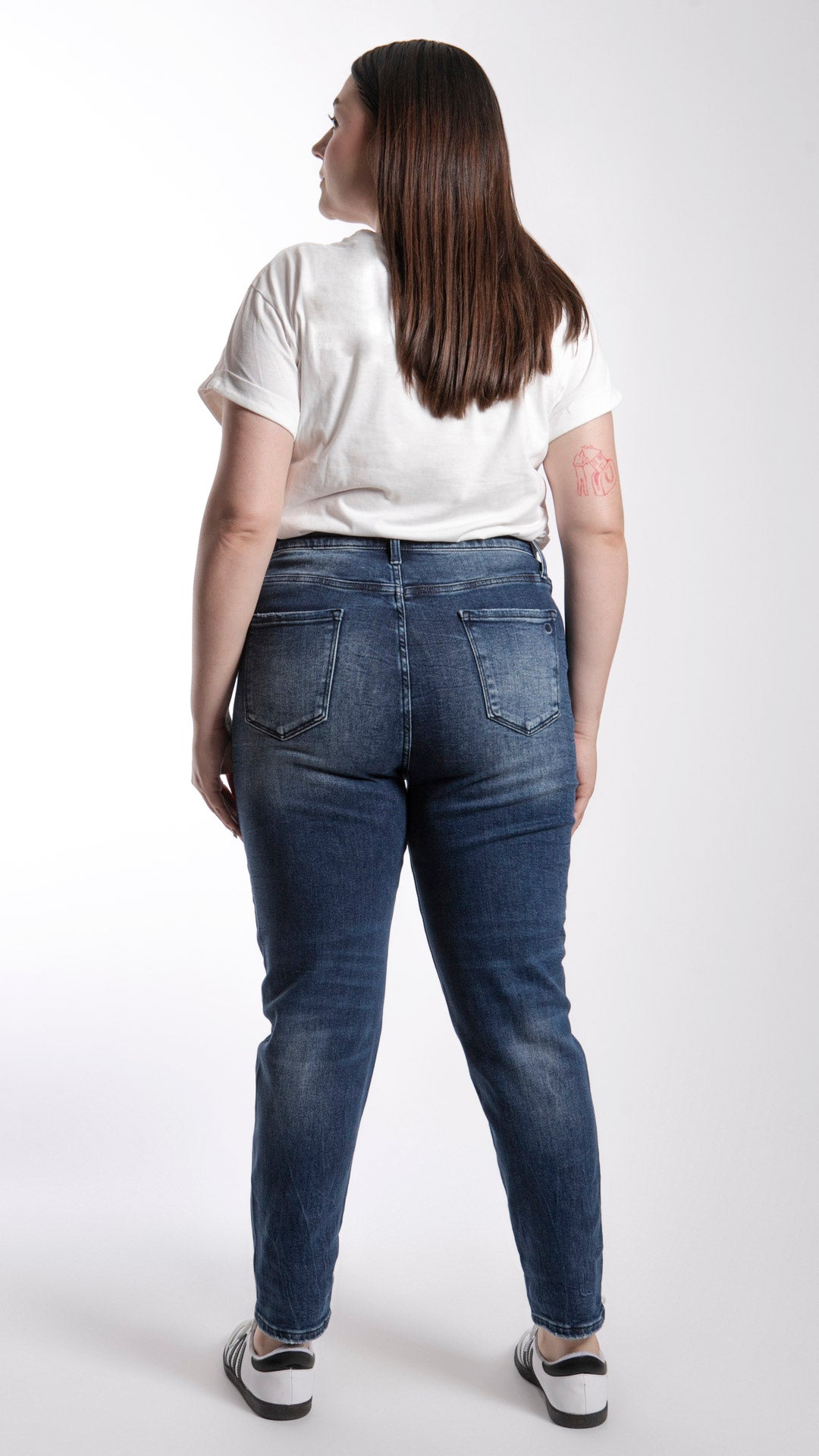 Pantalón High Rise Skinny Curvy Balam BL7086