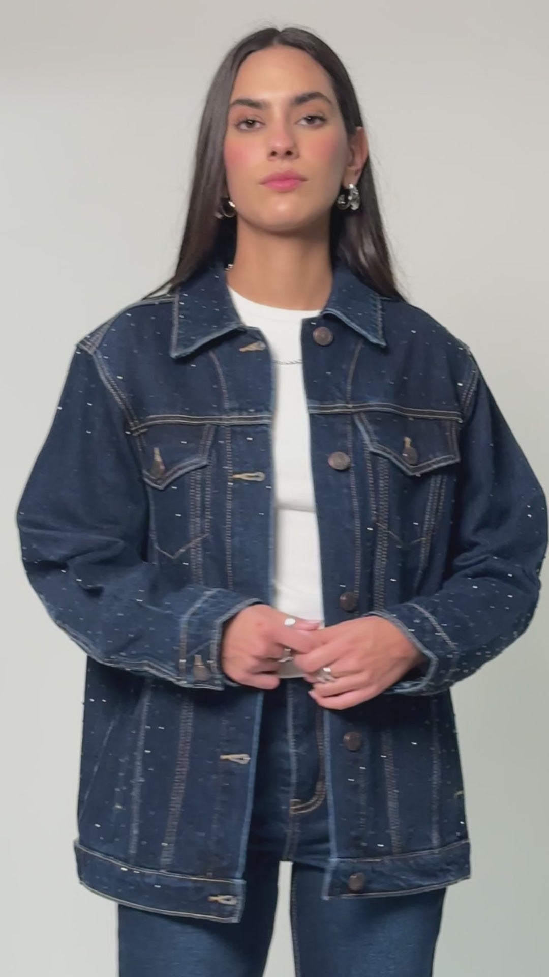 Chamarra Oversize Mujer Balam BL7136