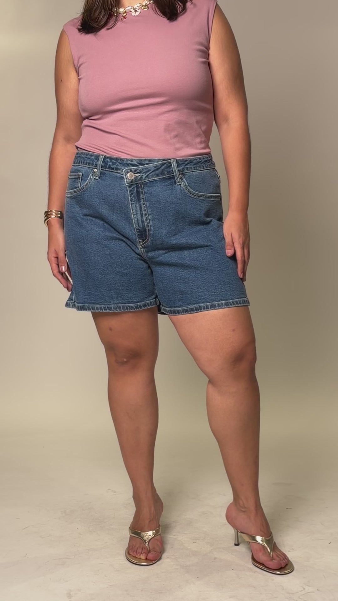 Short Loose Mom Curvy Balam BL7355