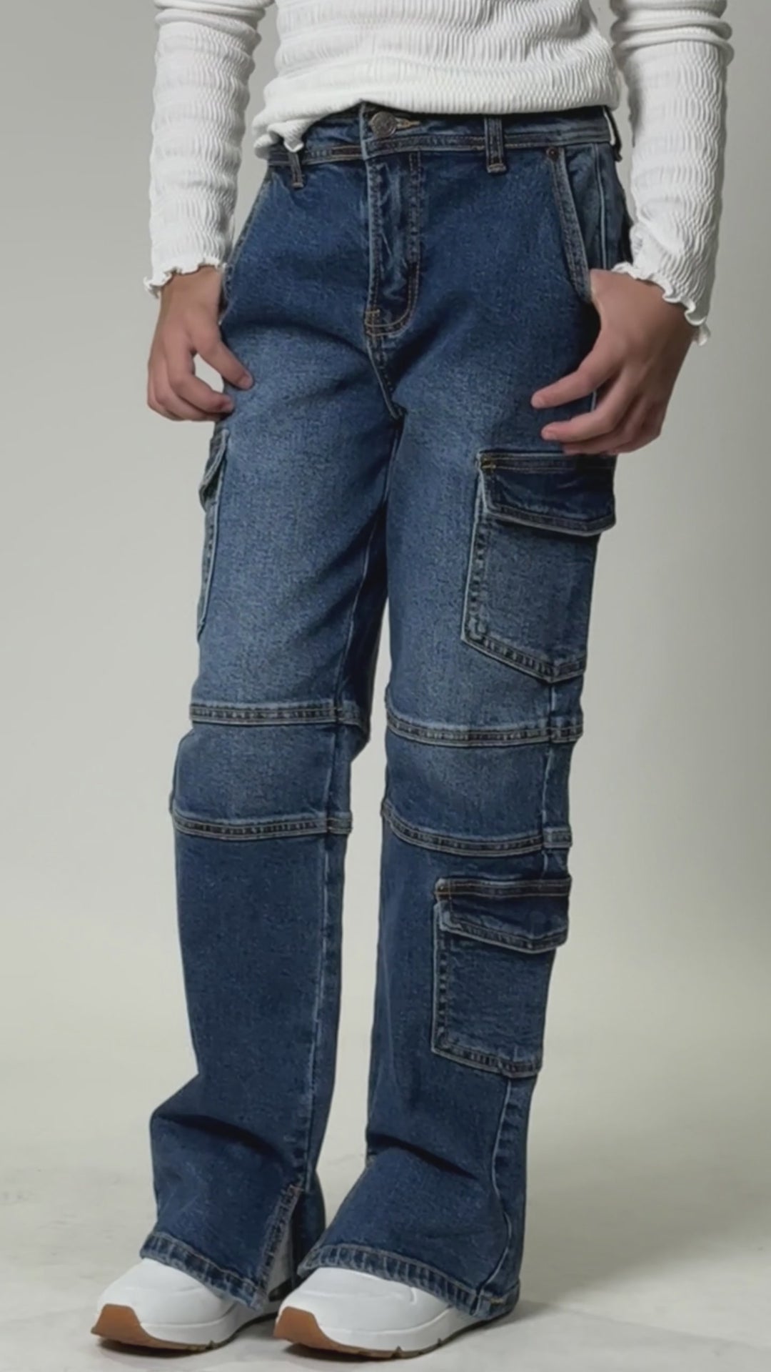Pantalón Wide Leg Niña Balam BL7201