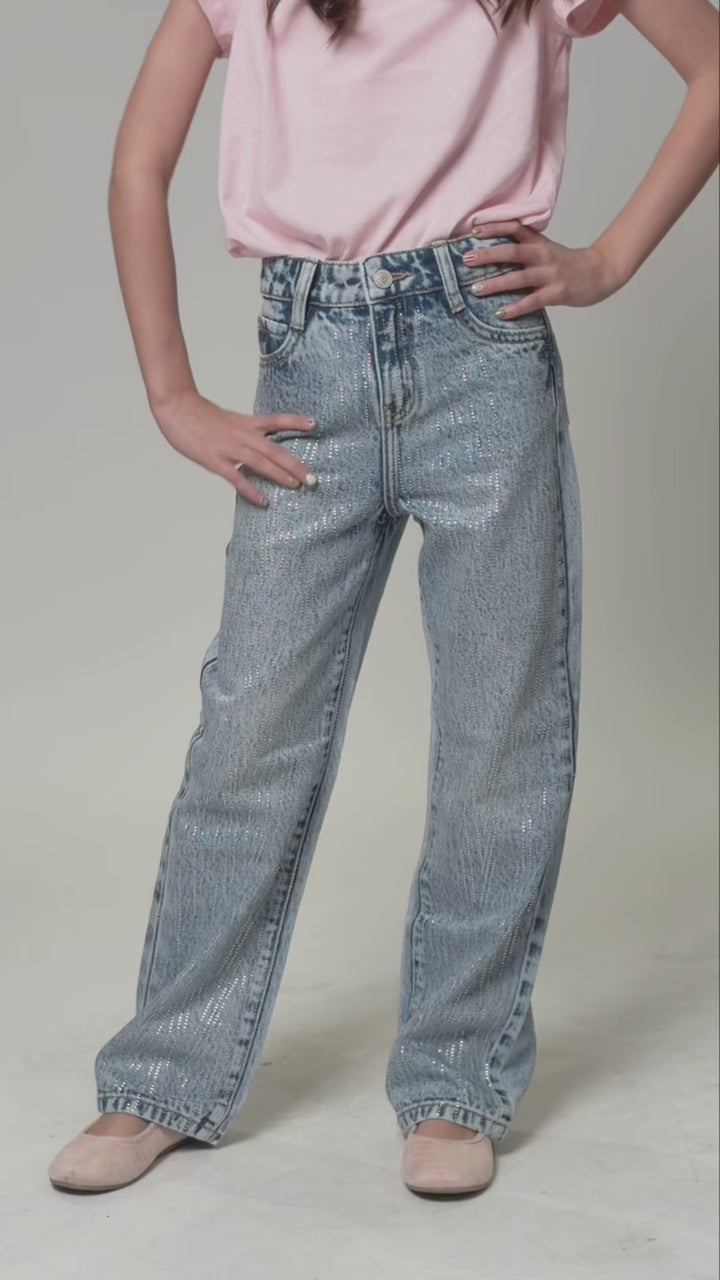 Pantalón Wide Leg Niña Balam BL7414