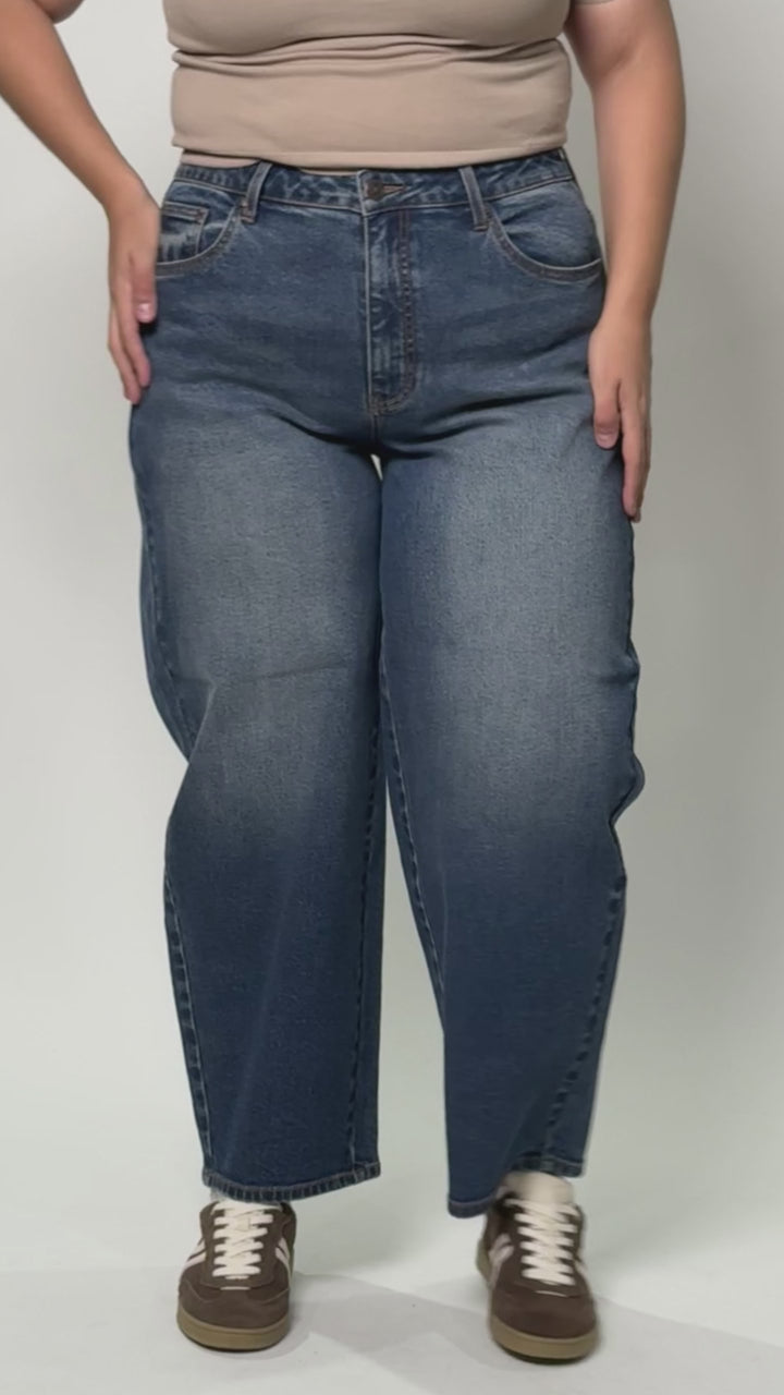 Pantalón Barrel Curvy Balam BL7157