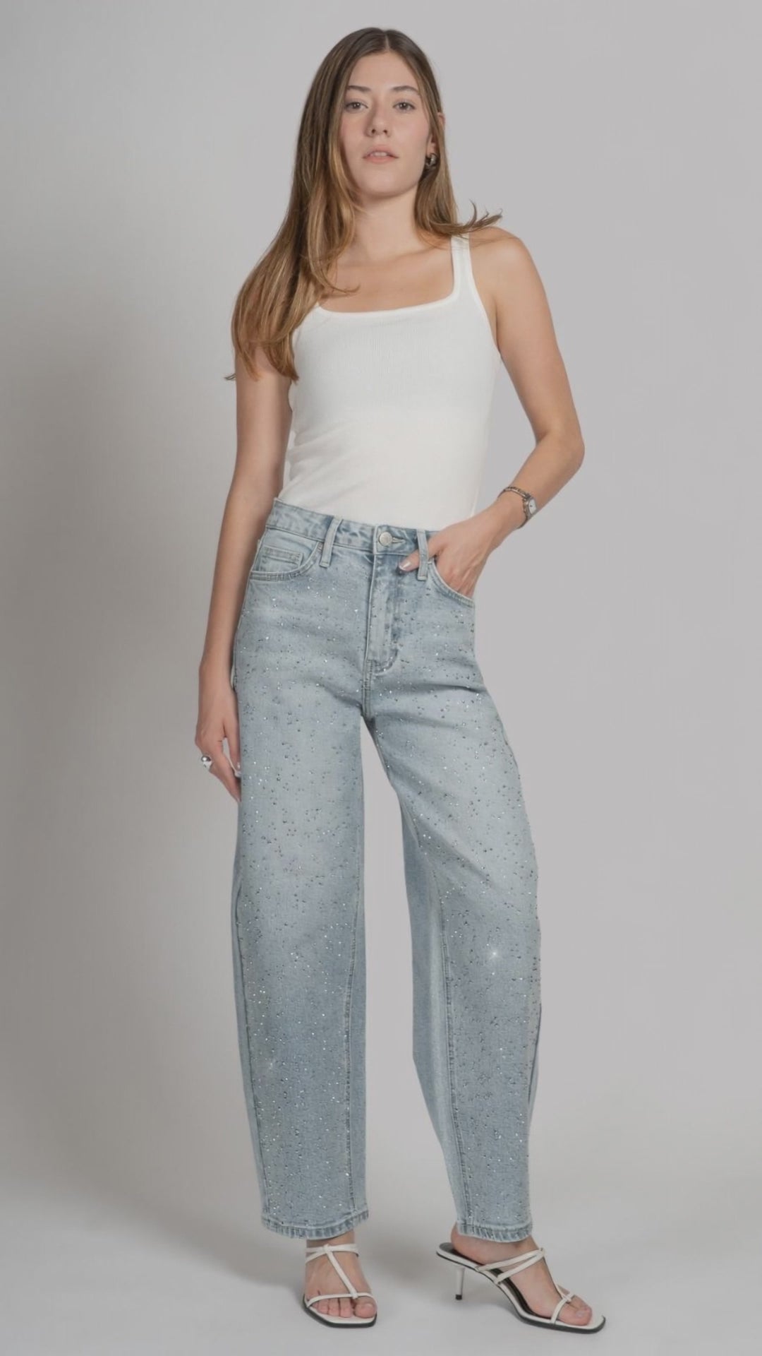 Pantalón Barrel Mujer Balam BL7611