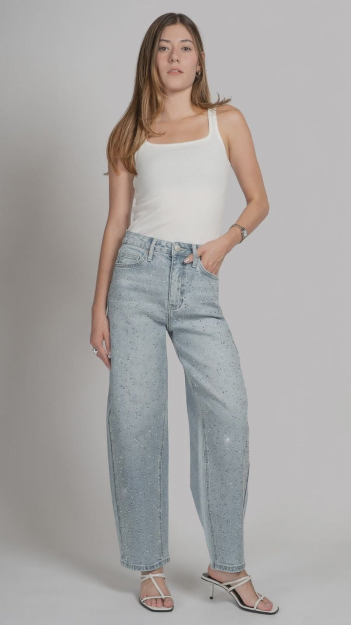 Pantalón Barrel Mujer Balam BL7611