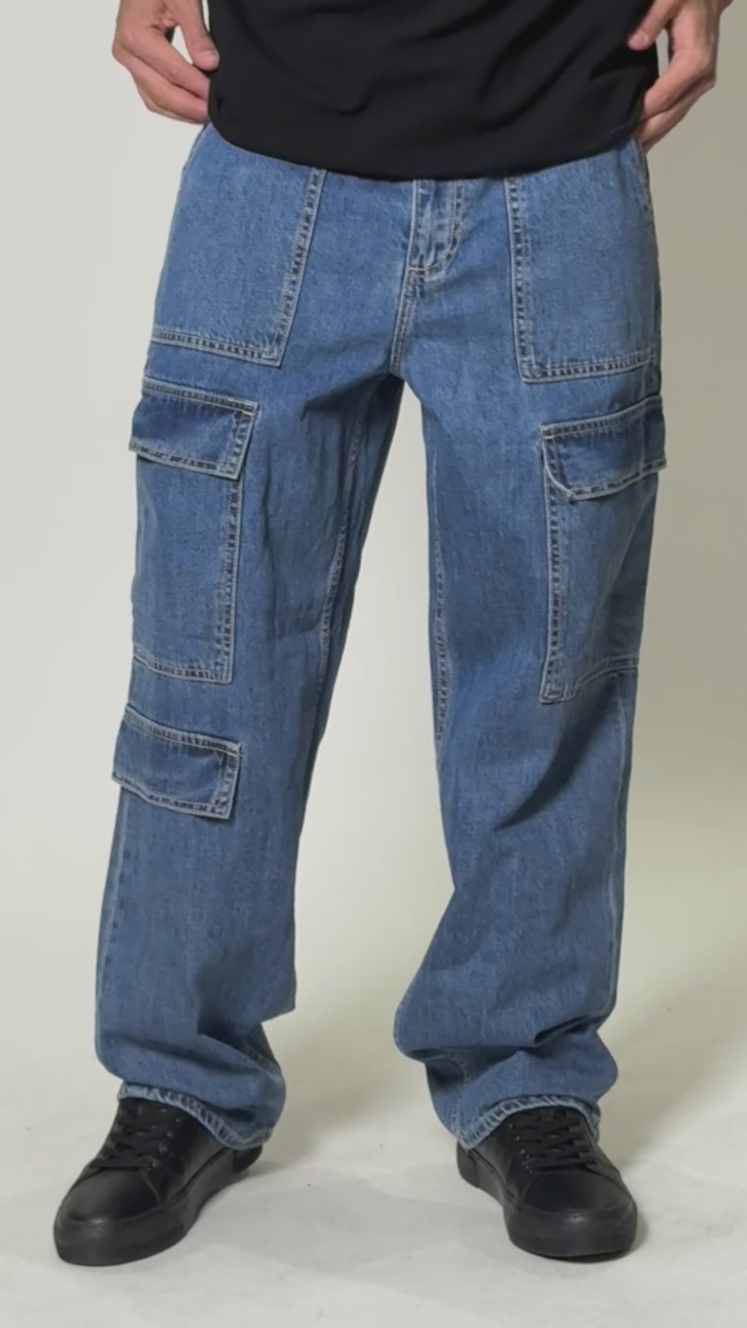 Pantalón Corte Relajado Hombre Balam BL1223