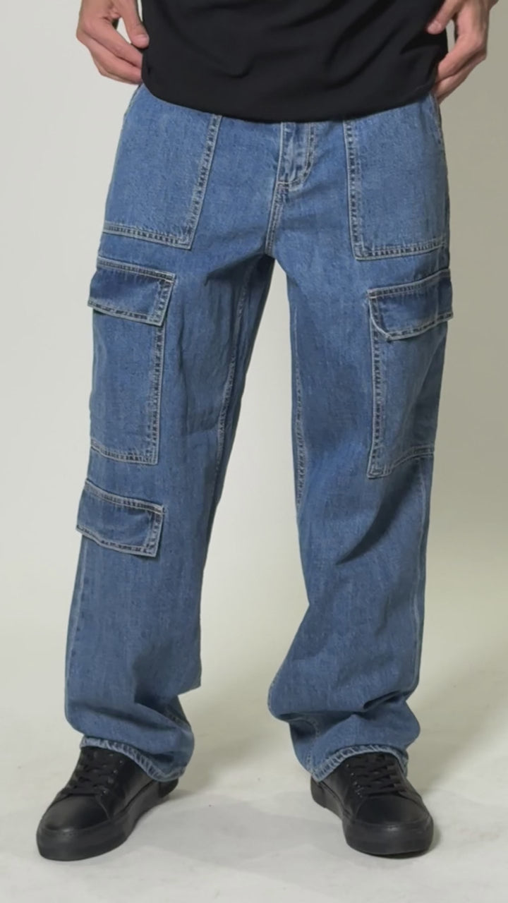 Pantalón Corte Relajado Hombre Balam BL1223