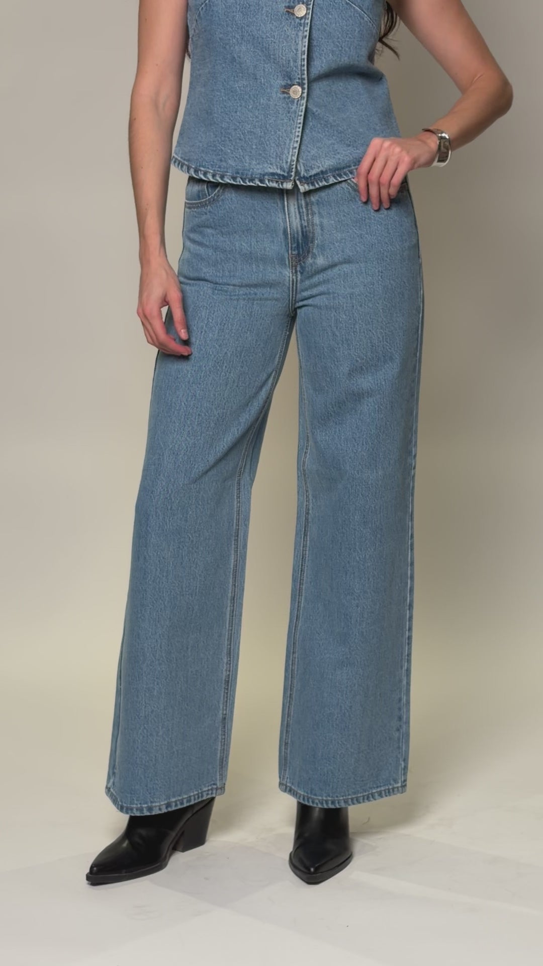 Pantalón Vintage Loose Mujer Balam BL7468