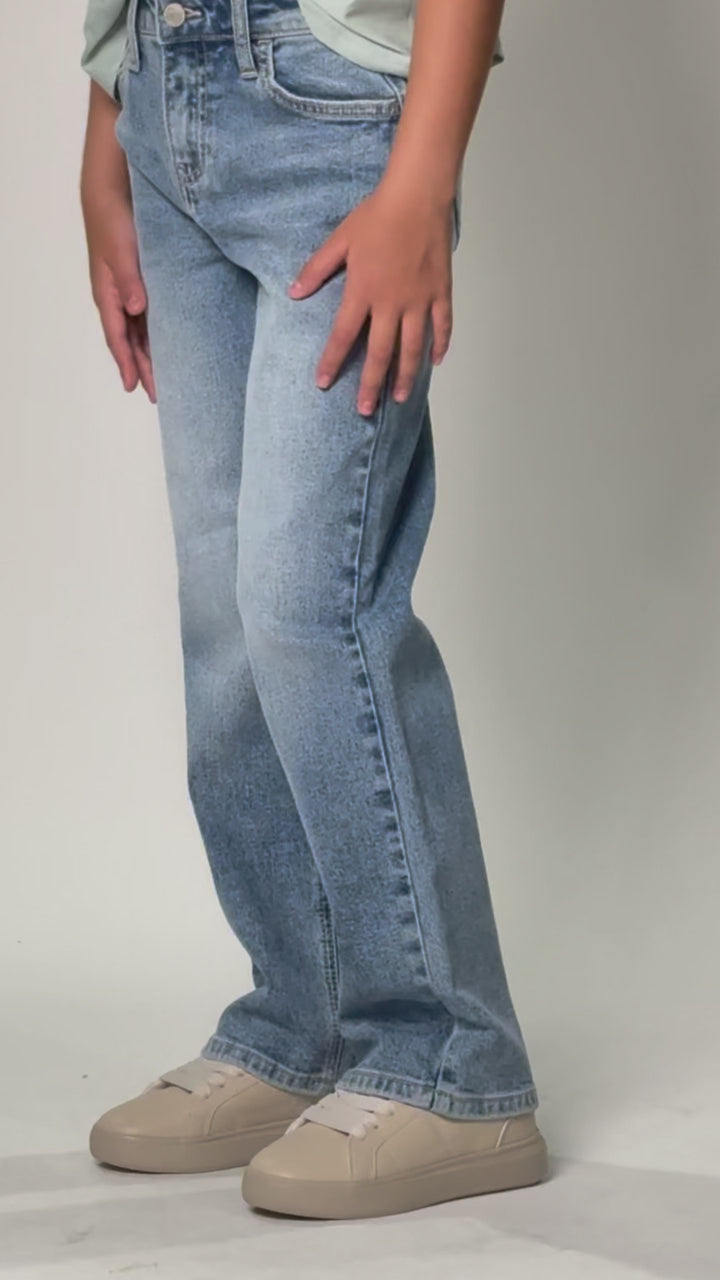 Pantalón Straight Niña Balam BL7126