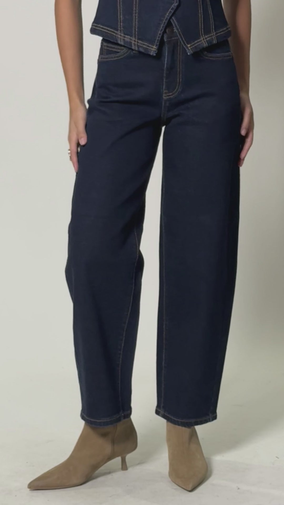 Pantalón Barrel Mujer Balam BL7231