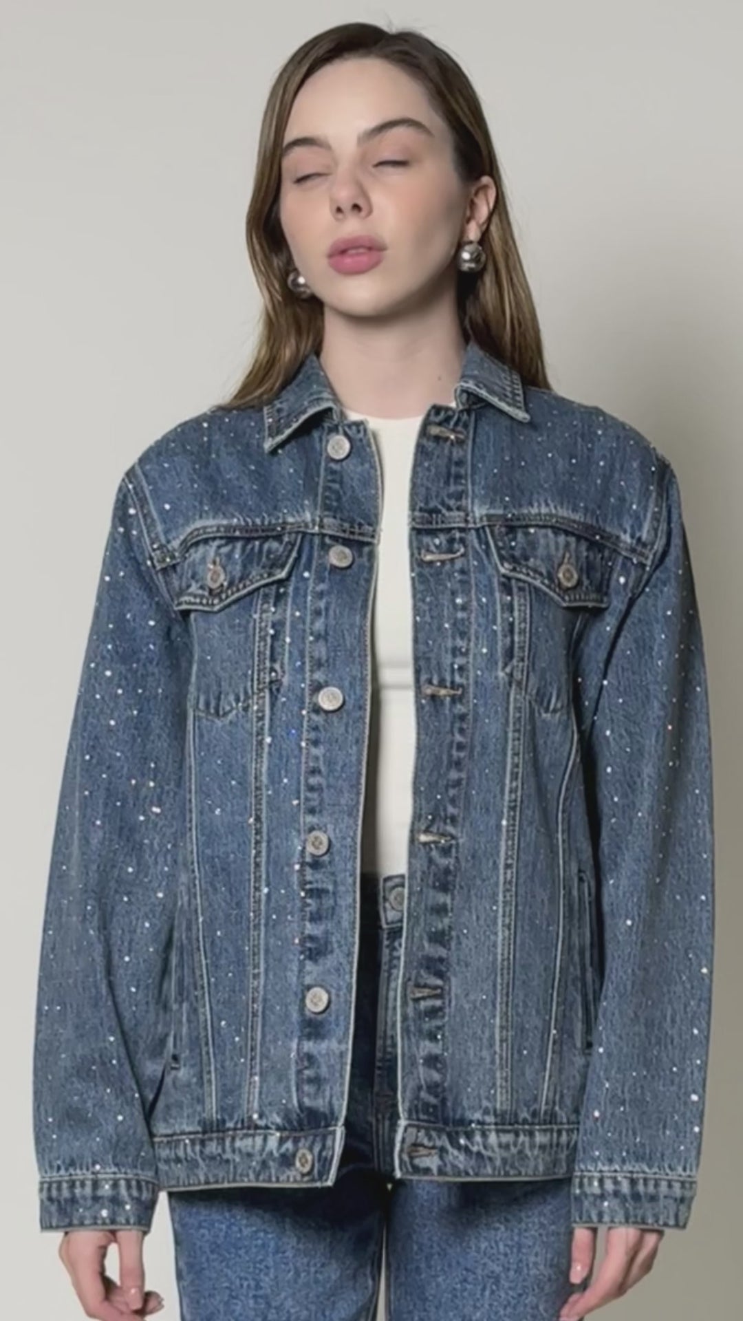 Chamarra Oversize Mujer Balam BL7142