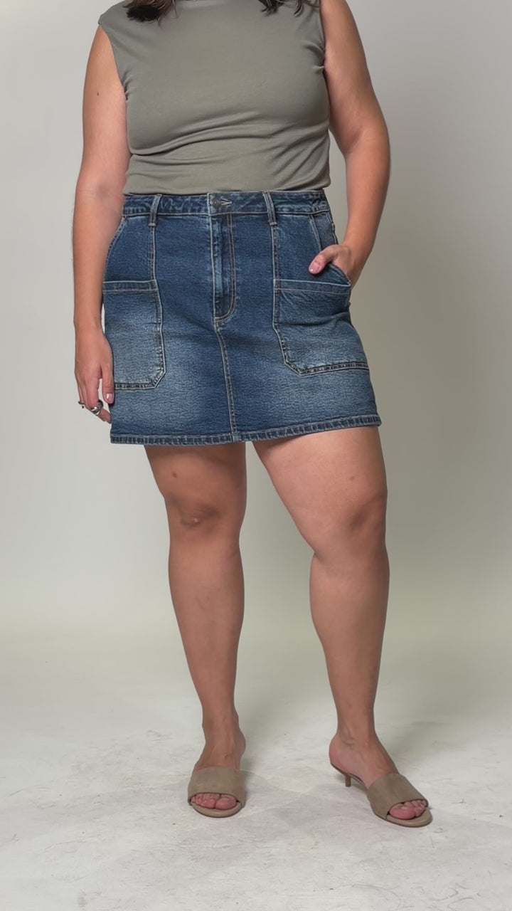 Short Falda Loose Mom Curvy Balam BL7346
