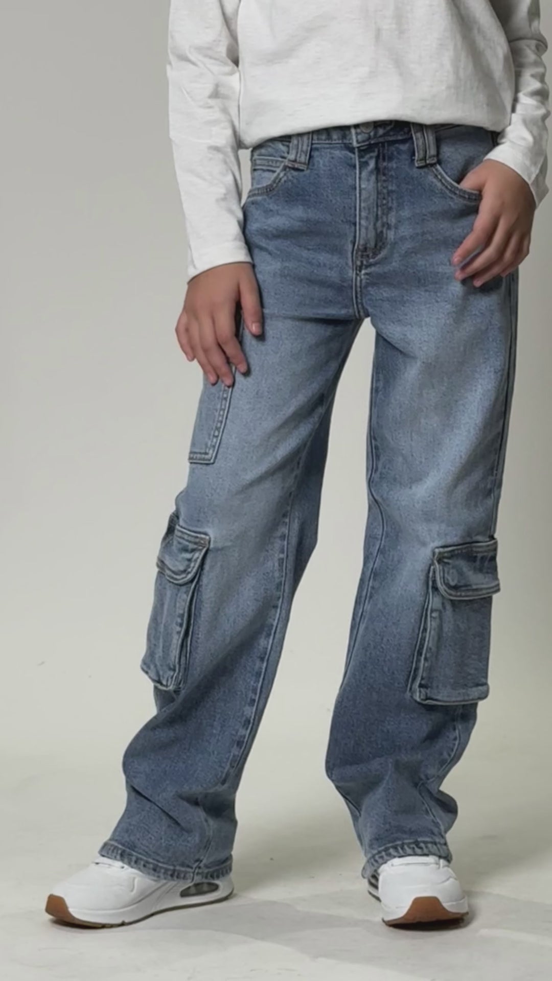 Pantalón Wide Leg Niña Balam BL7200