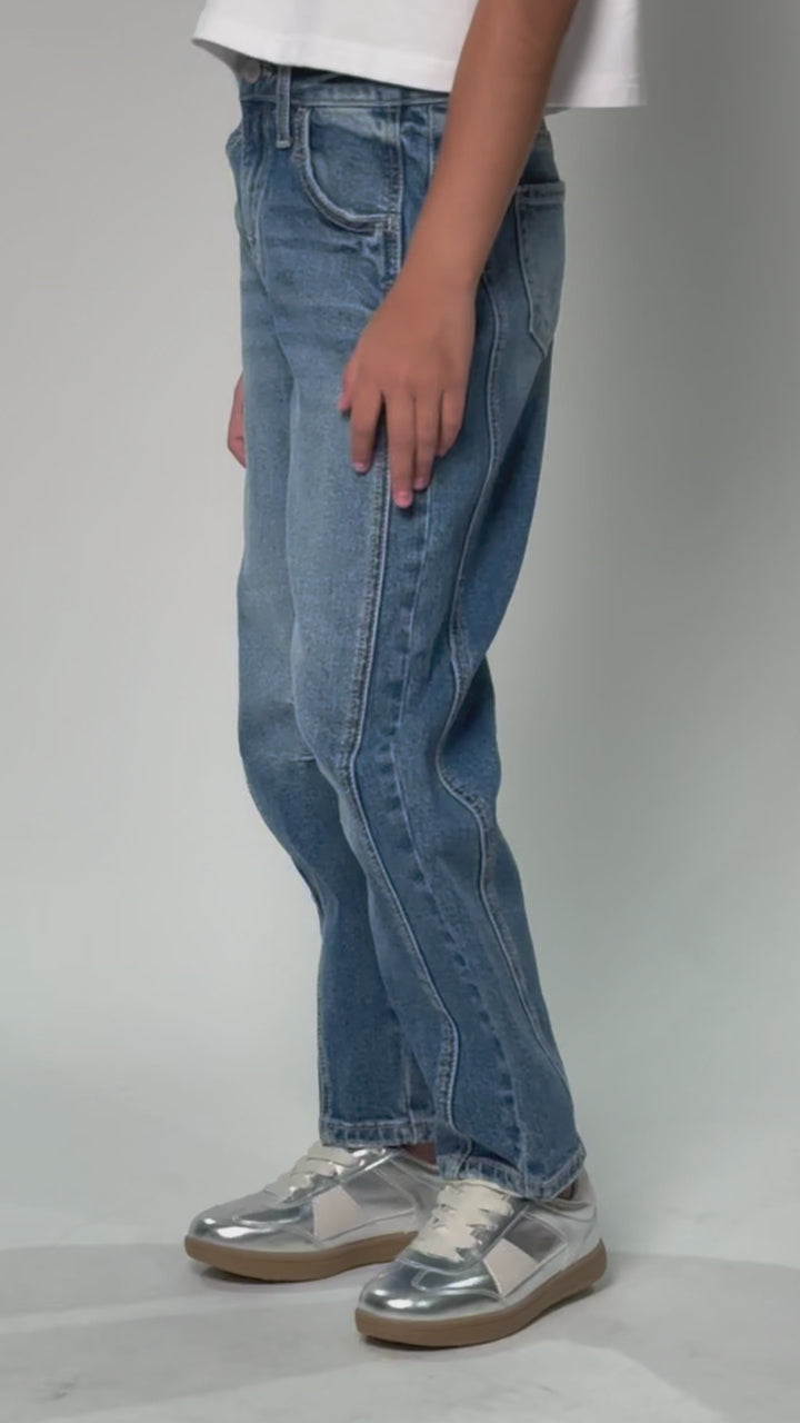 Pantalón Barrel Niña Balam BL7155