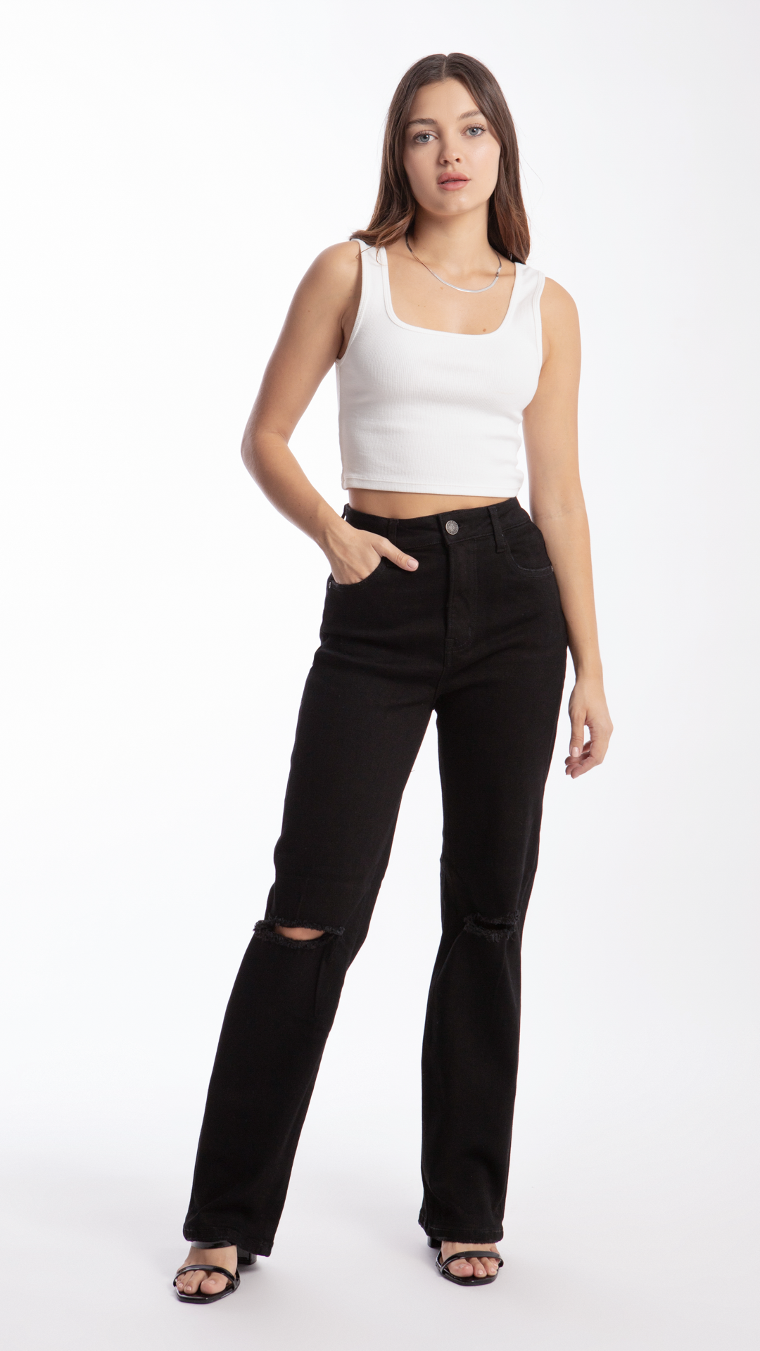 Pantalón Wide Leg Mujer Balam BL6324